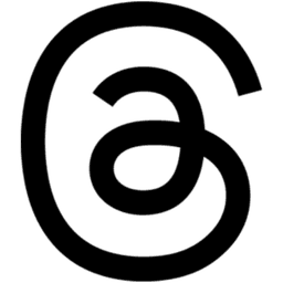 Logo oficial de threads